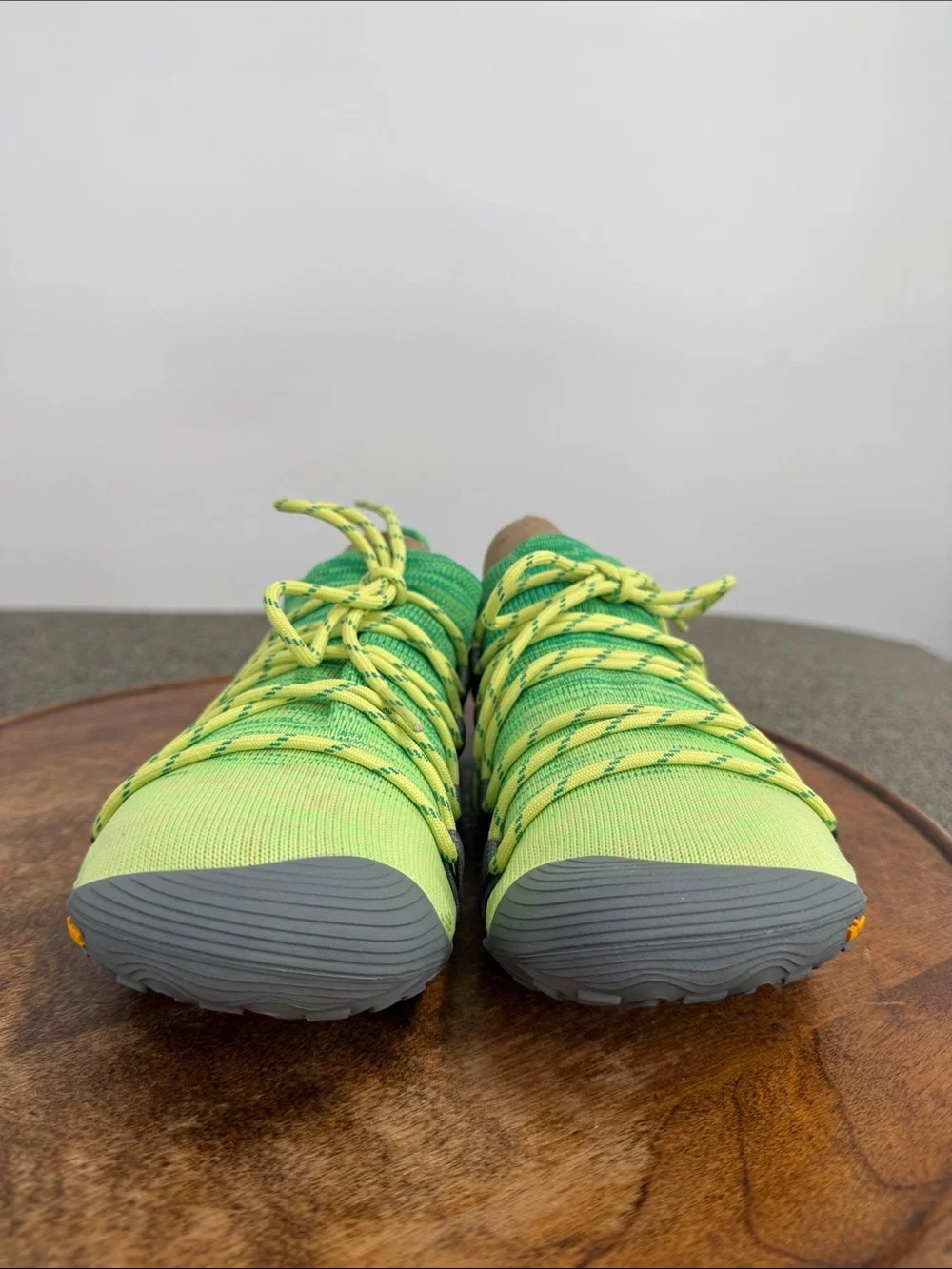 Merrell Shoes Wm 8.5 Sunny Lime Beetle Barefoot Trail Green Yellow Vibram